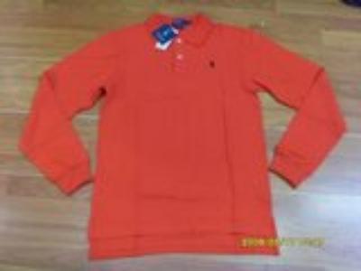 Ralph Lauren long sleeve men red shirt-purple-small pony No.159