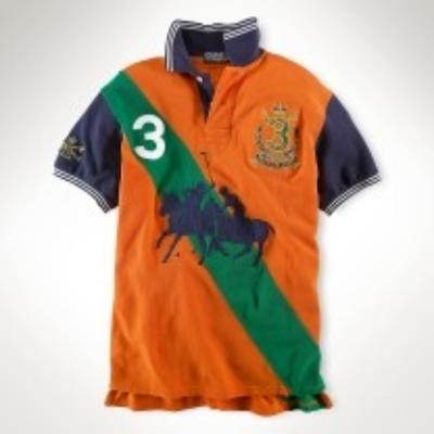 Ralph Lauren men polo shirt-short sleeve-orange/green/navy blue No.230